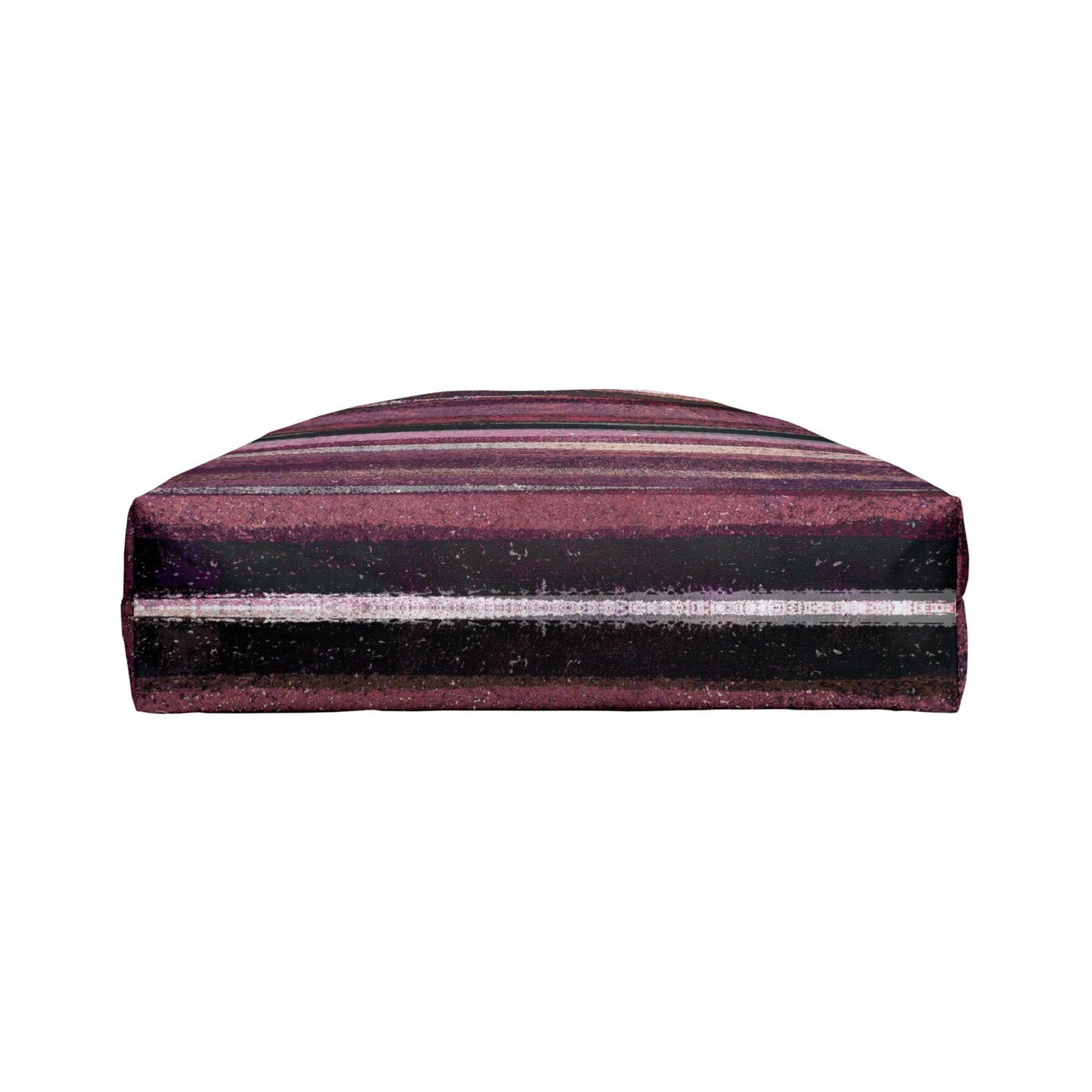 The Weekender Bag - Rustic Stripe, Blackberry