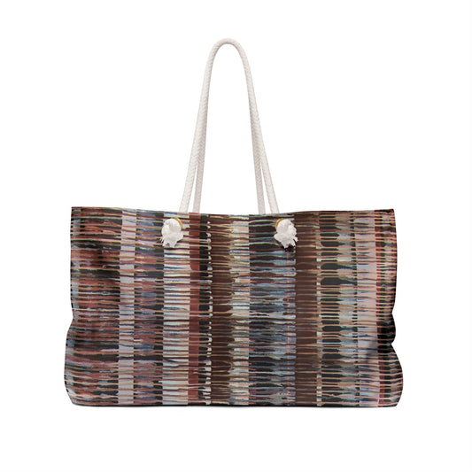 The Weekender Bag - Color Drift, Sepia Sky