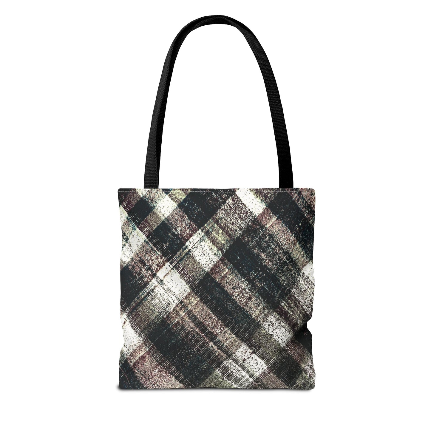 The Everything Tote - Rustic Plaid, Ink