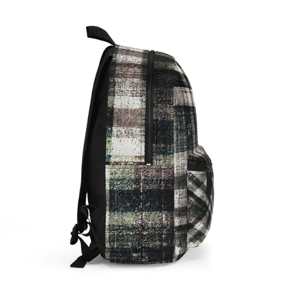 The Backpack - Rustic Plaid, Ink