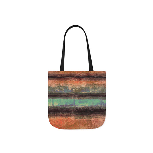 The Soft Tote - Rustic Stripe, Desert Sunset