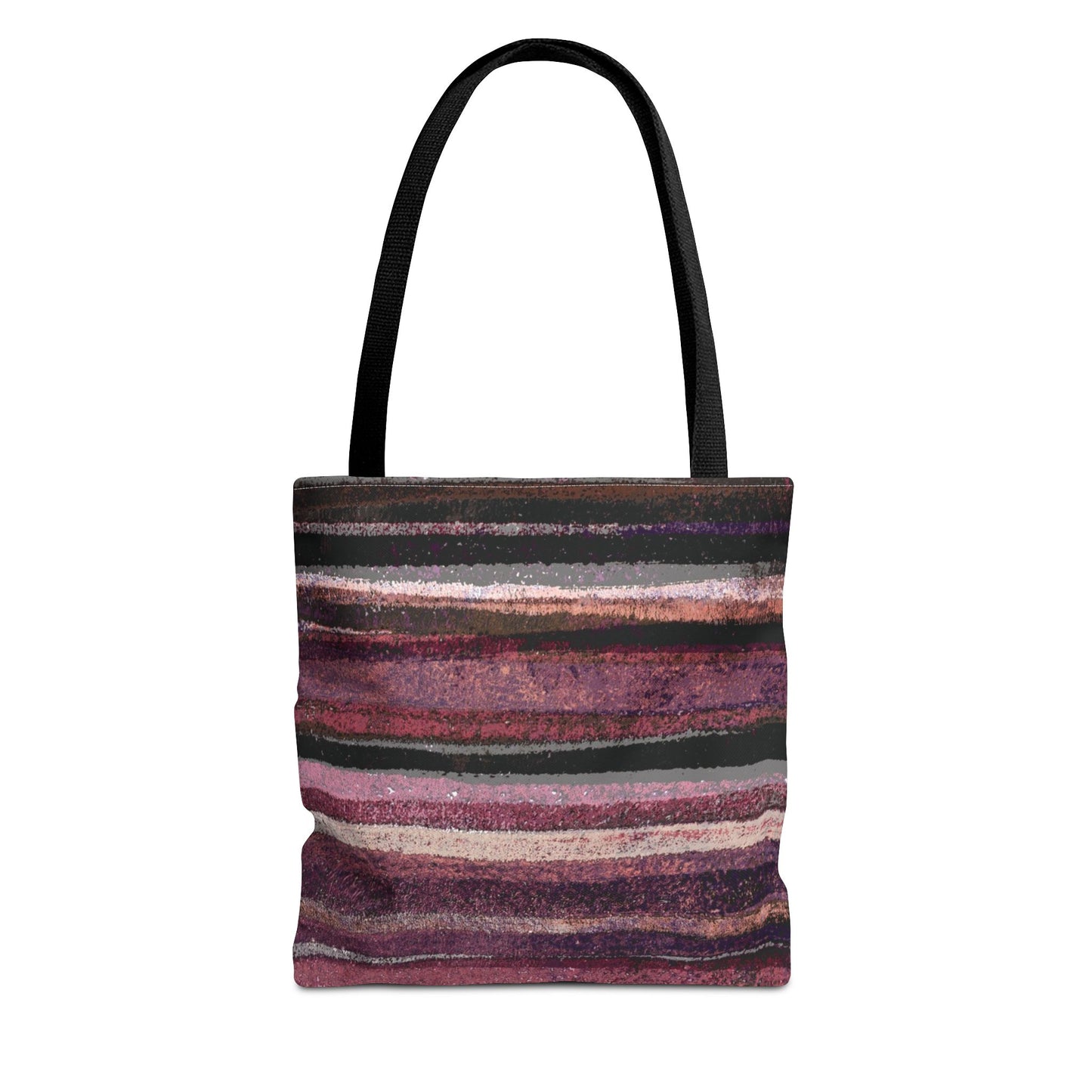 The Everything Tote - Rustic Stripe, Blackberry
