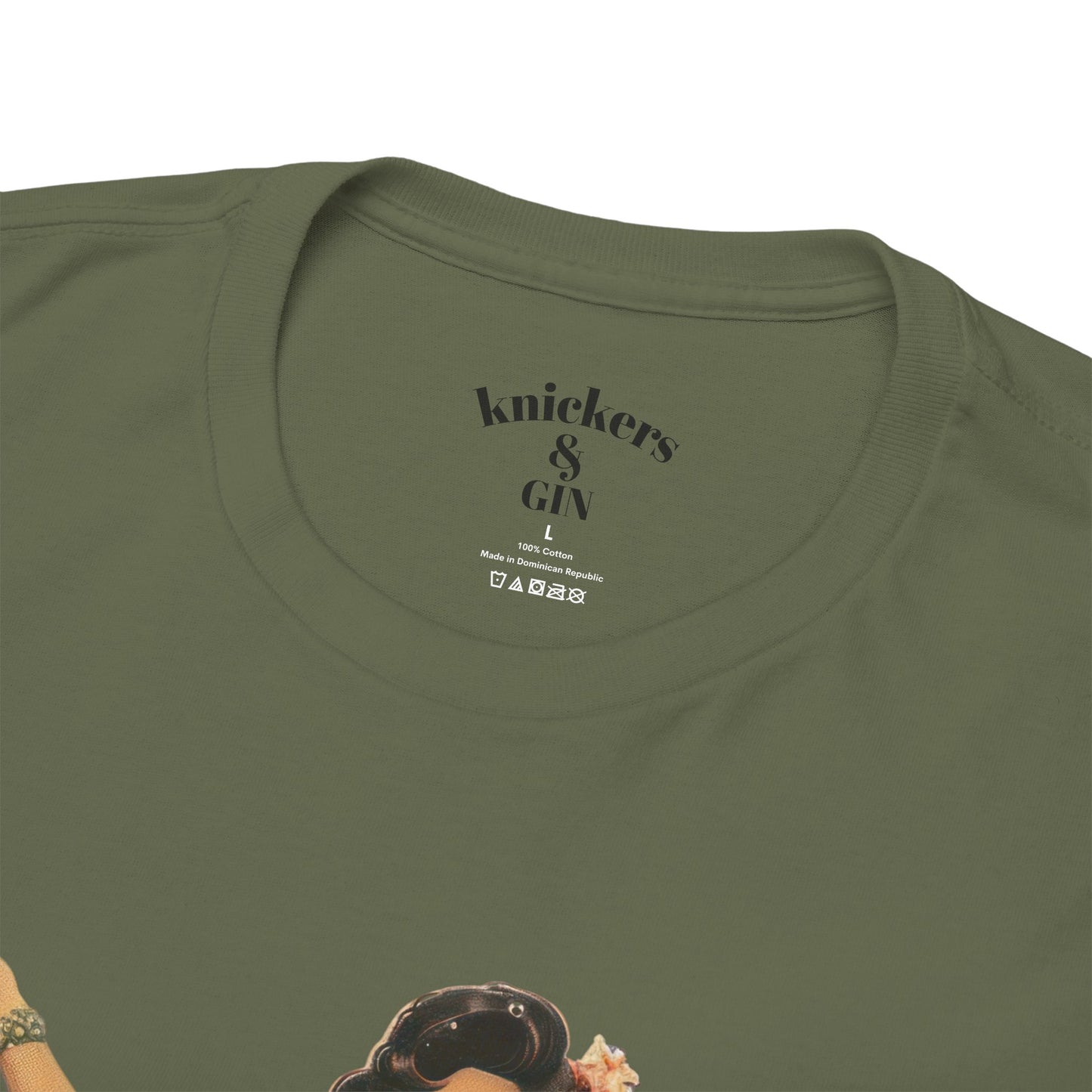Vintage Pinup Style Graphic Mermaid Tee, All-Gender