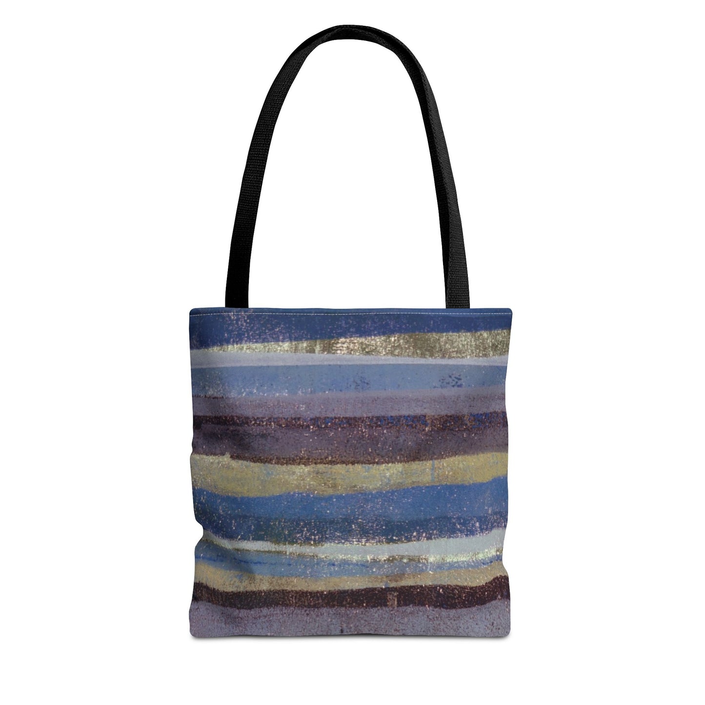 The Everything Tote - Rustic Stripe, Purple Mountains