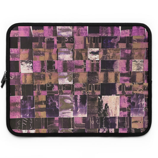 The Laptop Sleeve - Memory Block, Hyacinth