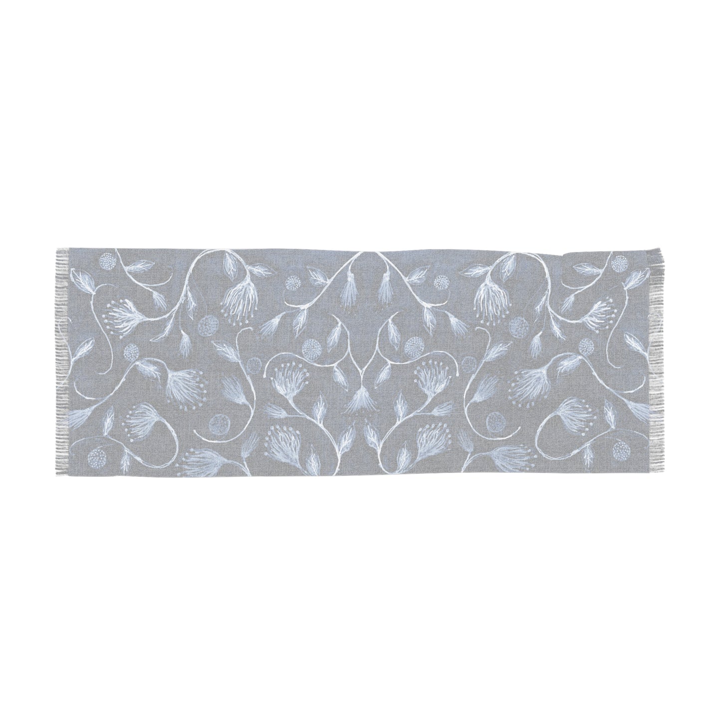 The Studio Scarf - Vine Entwine, Indigo