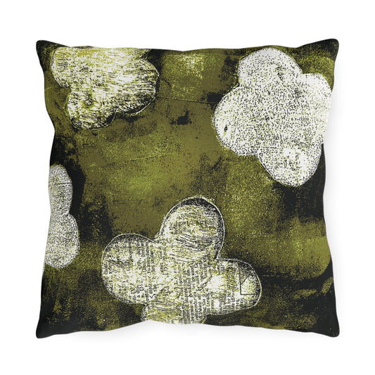 The Outdoor Pillow - Bloom, Peridot