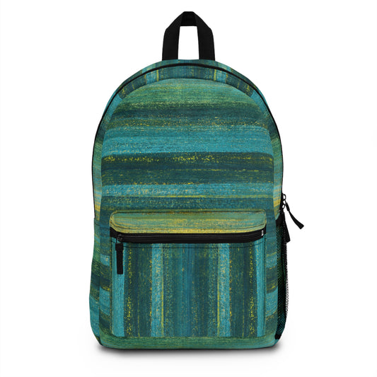 The Art On Your Back Pack - Rustic Stripe, Twilight