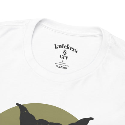 Owl Illustration Tee - "Says Who"  Night Owl Graphic T-Shirt