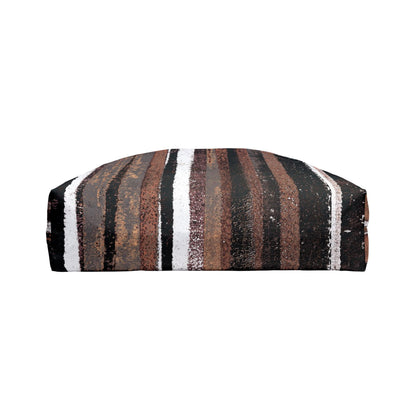 The Weekender Bag - Rustic Stripe, Copper Hills