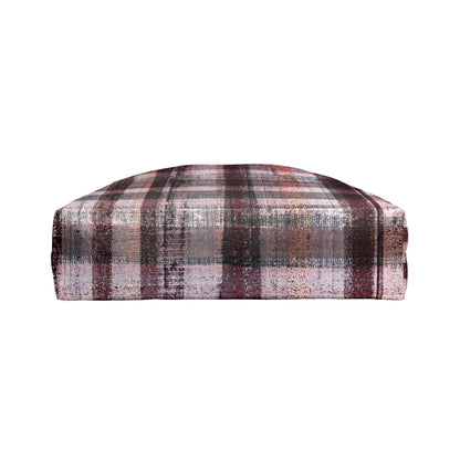 The Weekender Bag - Rustic Plaid, Mulberry