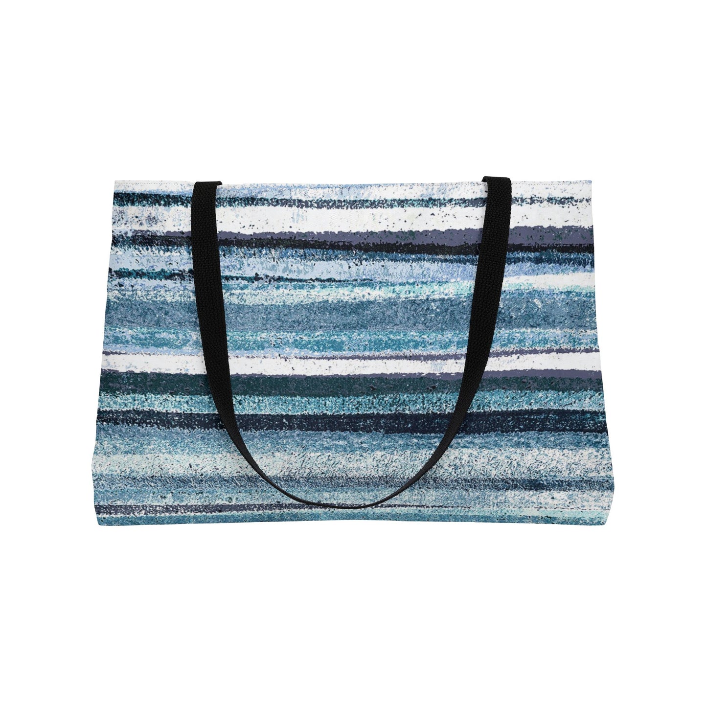 The Weekender Bag - Rustic Stripe, Surf
