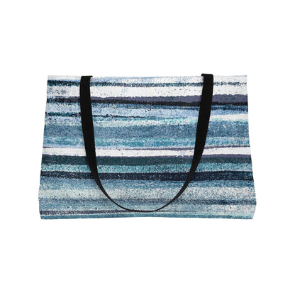 The Weekender Bag - Rustic Stripe, Surf