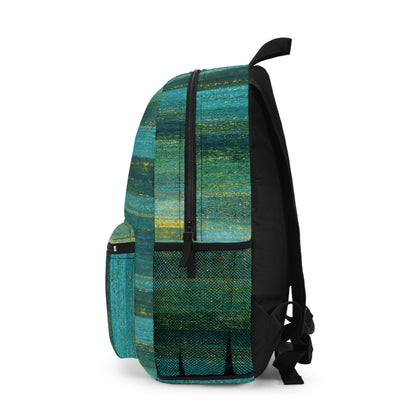 The Art On Your Back Pack - Rustic Stripe, Twilight