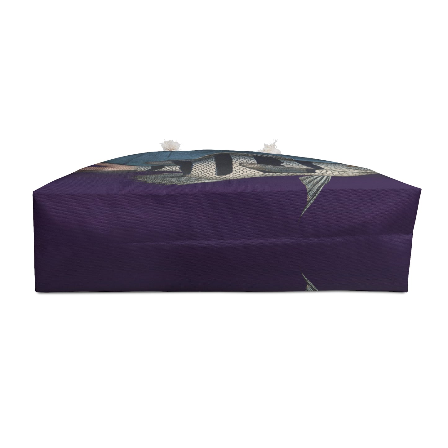 Big Fish Weekender Bag - Vintage Illustration on Deep Sea Painted Background