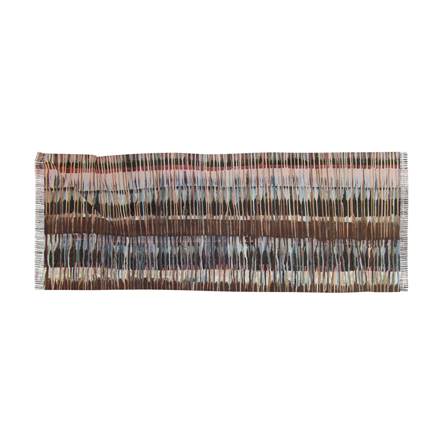 The Studio Scarf - Color Drift, Sepia Sky