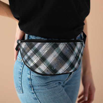 The Artsy Fanny - Rustic Plaid, Aquamarine