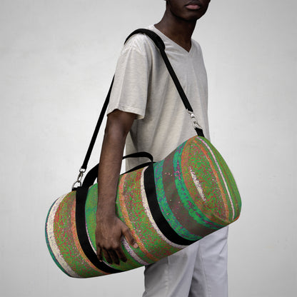 The Durable Duffle Bag - Rustic Stripe, Agave