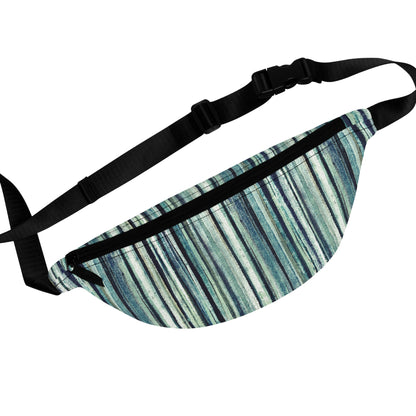 The Artsy Fanny - Rustic Stripe, Tidewater