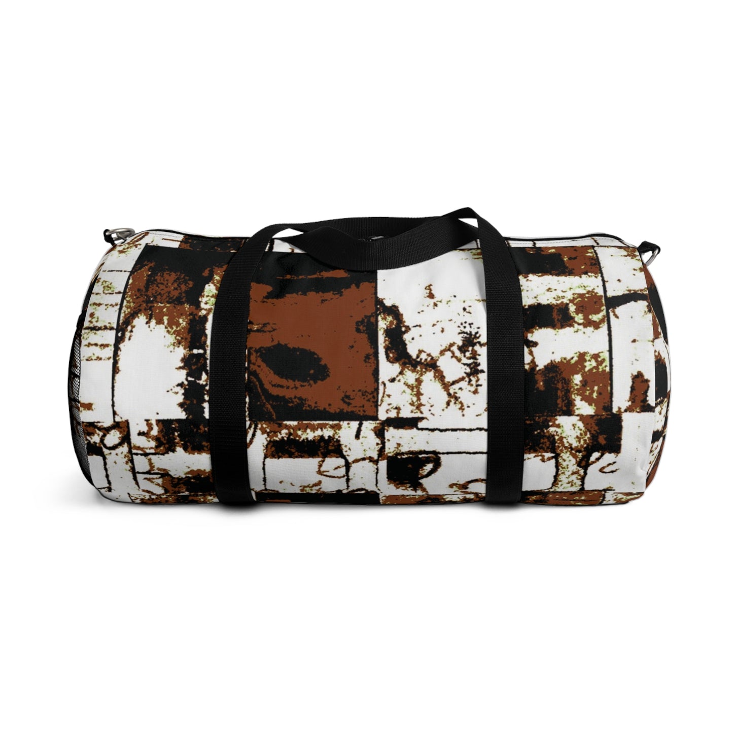 The Durable Duffle Bag - Memory Block, Sepia