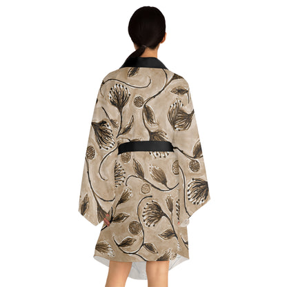 The Chroma Kimono - Vine Entwine, Chai