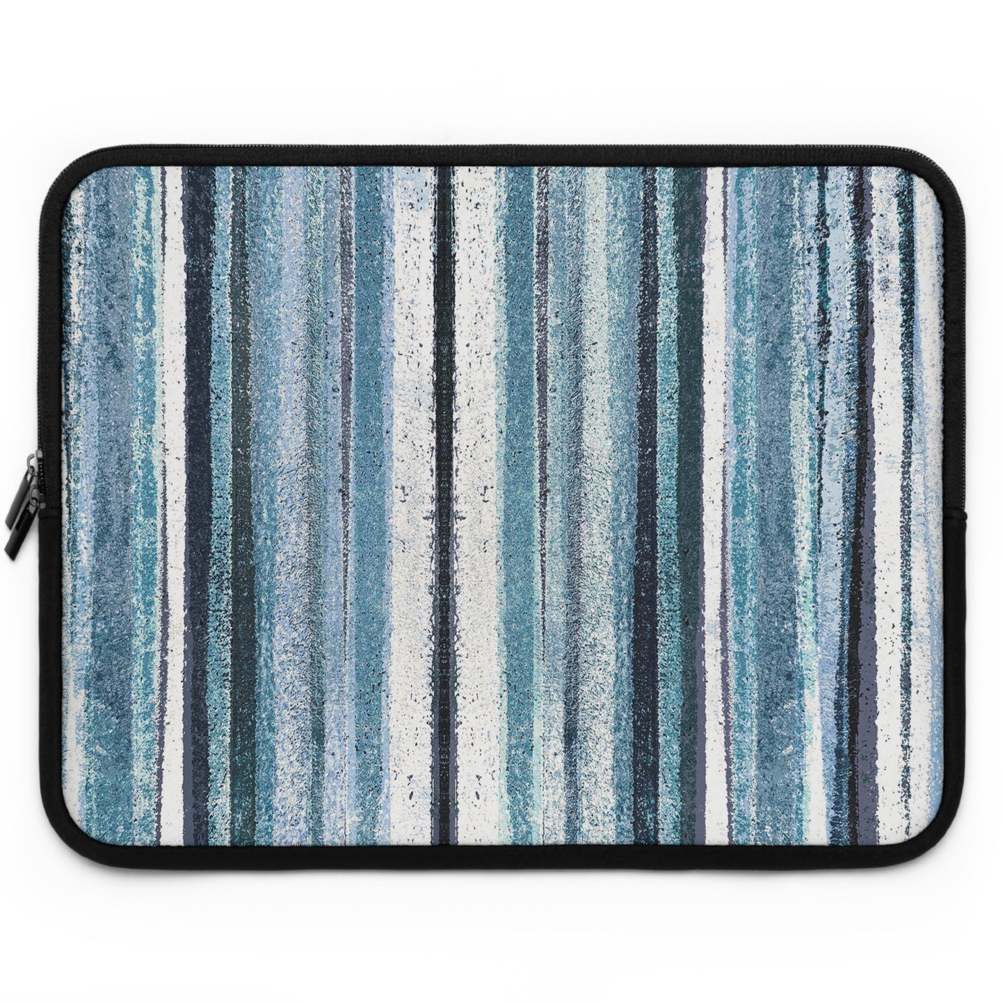 The Laptop Sleeve - Rustic Stripe, Marina