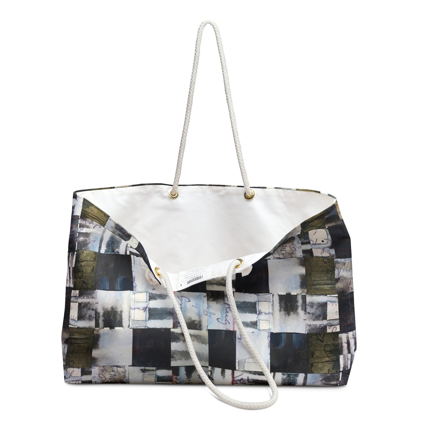 The Weekender Bag - Memory Block, Olive