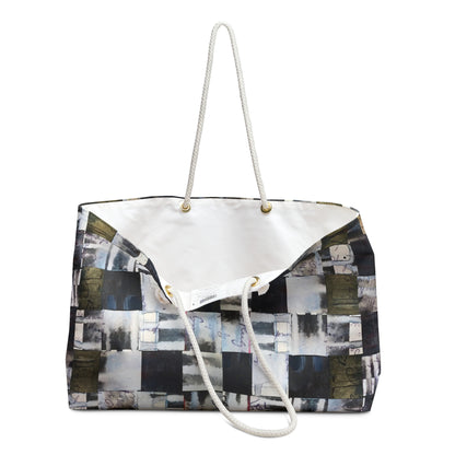 The Weekender Bag - Memory Block, Olive