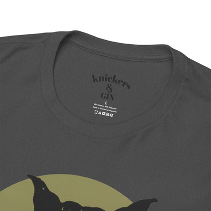 Owl Illustration Tee - "Says Who"  Night Owl Graphic T-Shirt