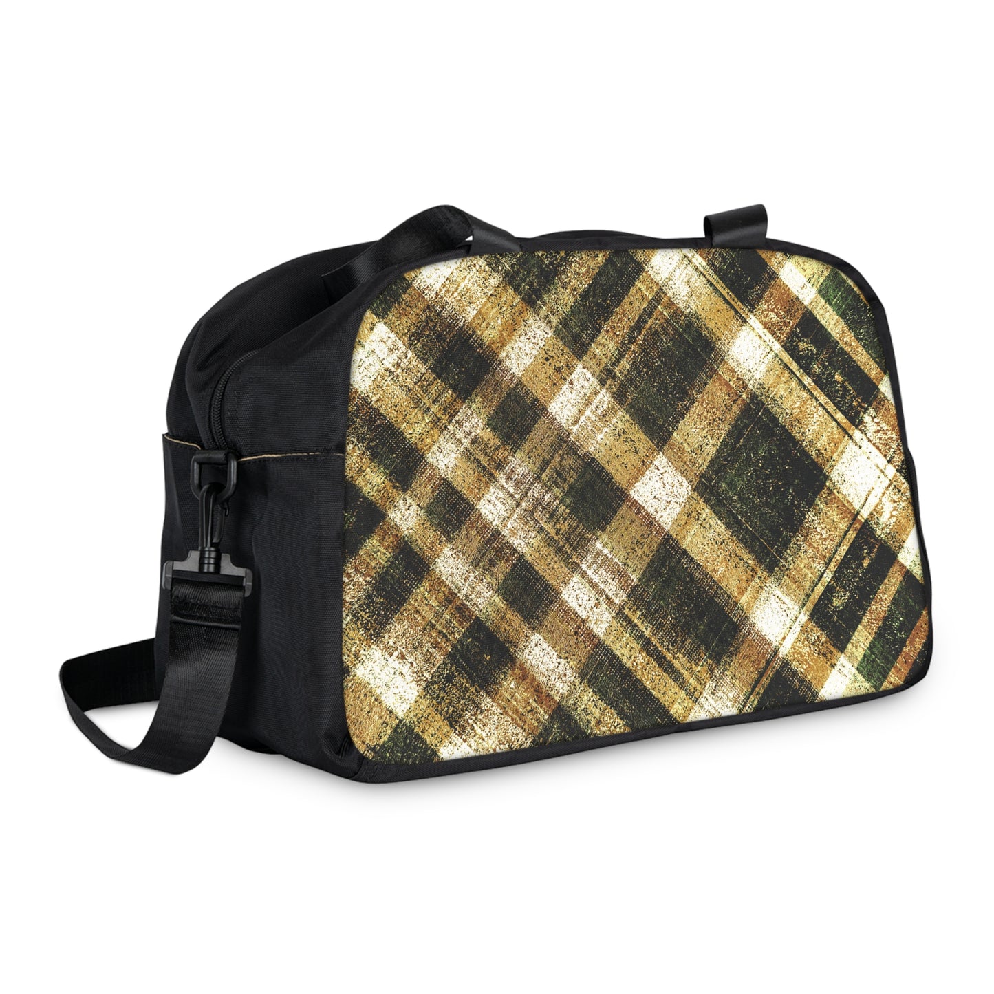 The Gym Bag - Rustic Plaid, Bumblebee