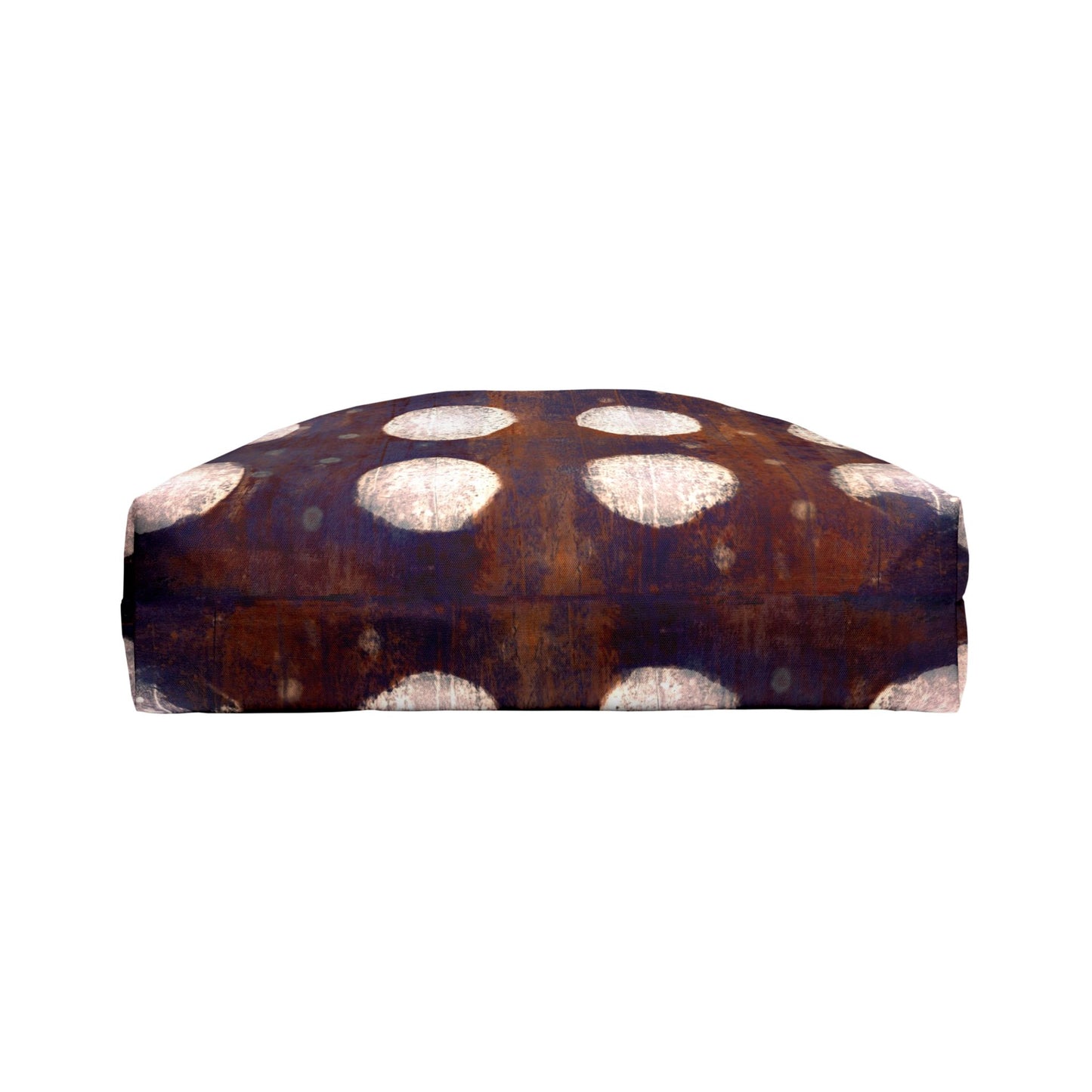 The Weekender Tote Bag - Painterly Polka Dot, Amethyst and Bronze