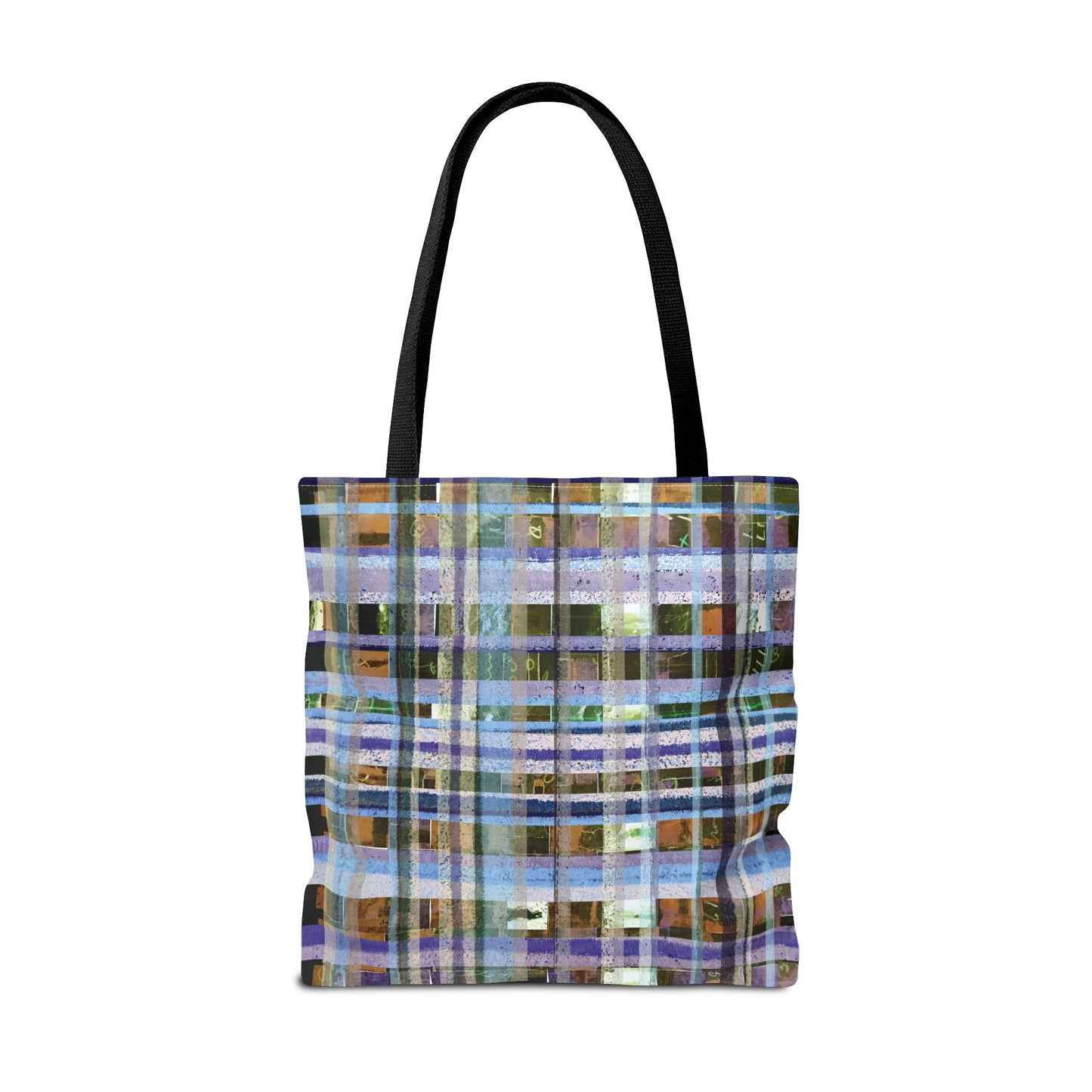 The Everything Tote - Mixed Media, Iris