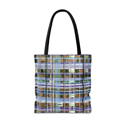 The Everything Tote - Mixed Media, Iris