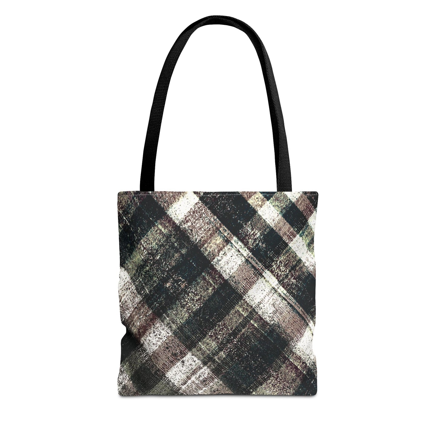 The Everything Tote - Rustic Plaid, Ink