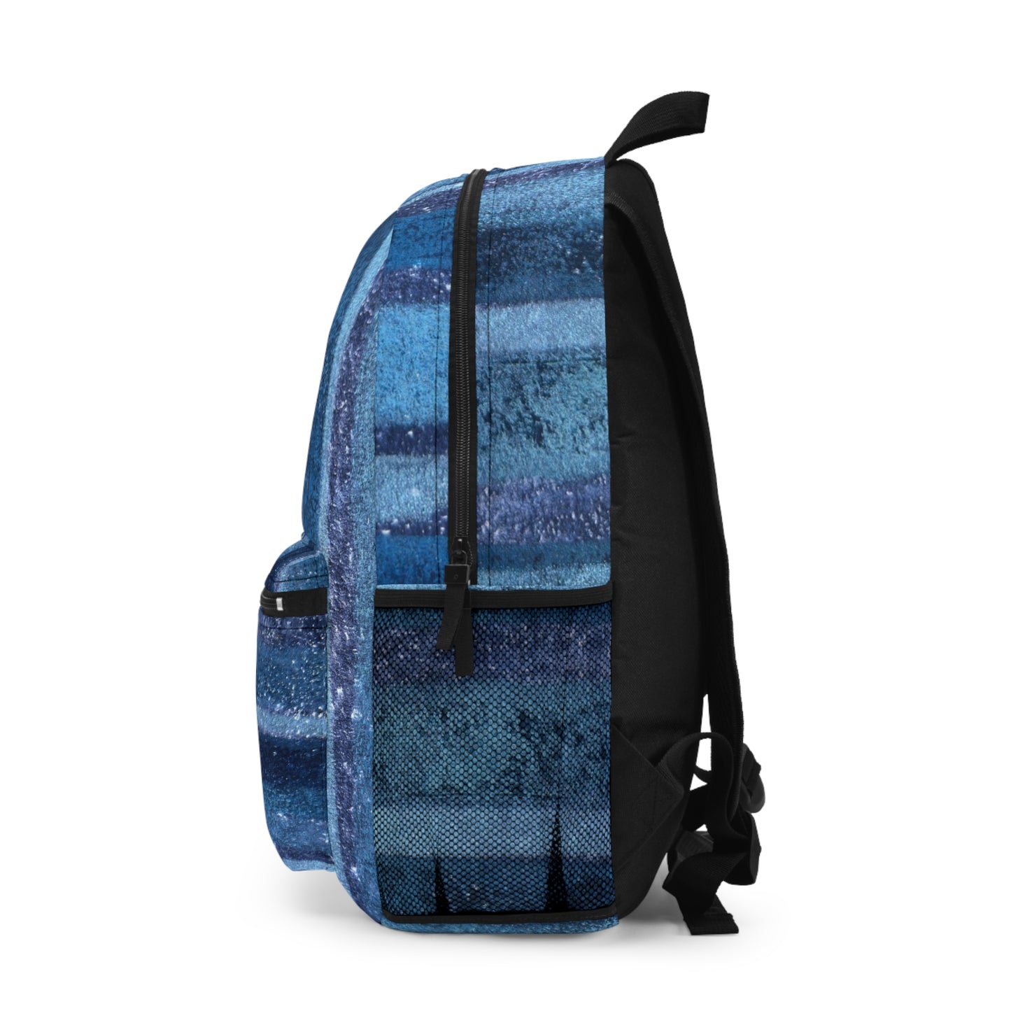 The Art On Your Back Pack - Rustic Stripe, Sapphire