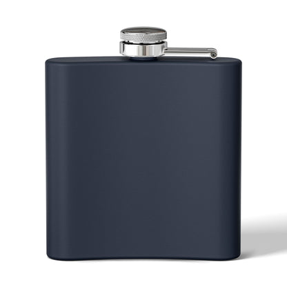 6oz Stainless Steel Flask - Pinup-Style Retro Mermaid