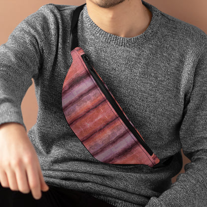 The Artsy Fanny - Rustic Stripe, Sorbet