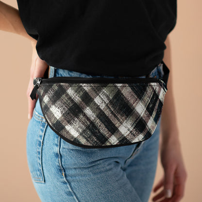 The Artsy Fanny - Rustic Plaid, Ink