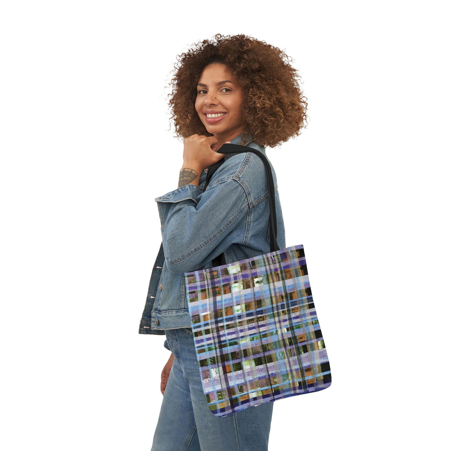 The Soft Tote - Mixed Media, Iris