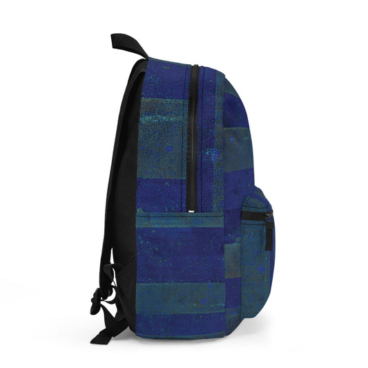 The Art On Your Back Pack - Cabana Stripe, Midnight