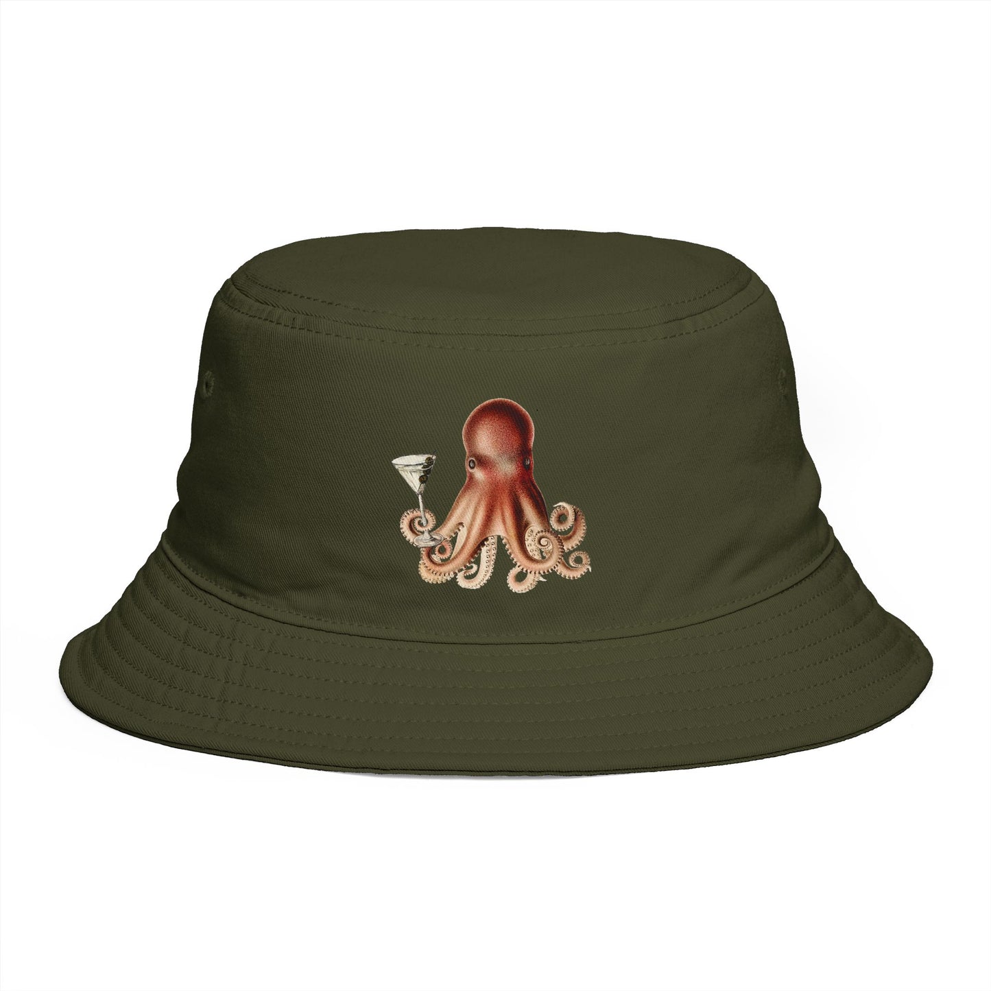 Happy Hour Octopus Bucket Hat