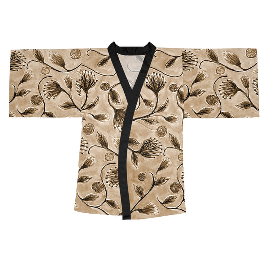 The Chroma Kimono - Vine Entwine, Chai