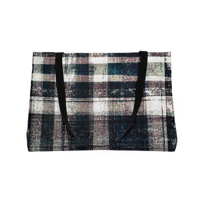 The Weekender Bag - Rustic Plaid, Ink