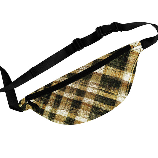 The Artsy Fanny - Rustic Plaid, Bumblebee