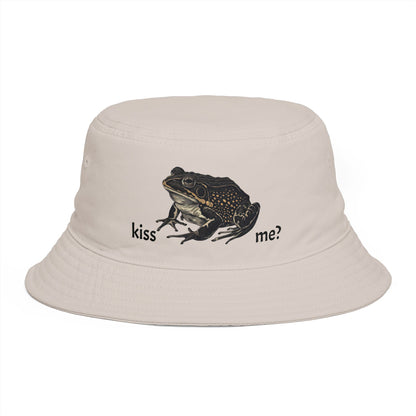 Kiss the Frog Graphic Bucket Hat