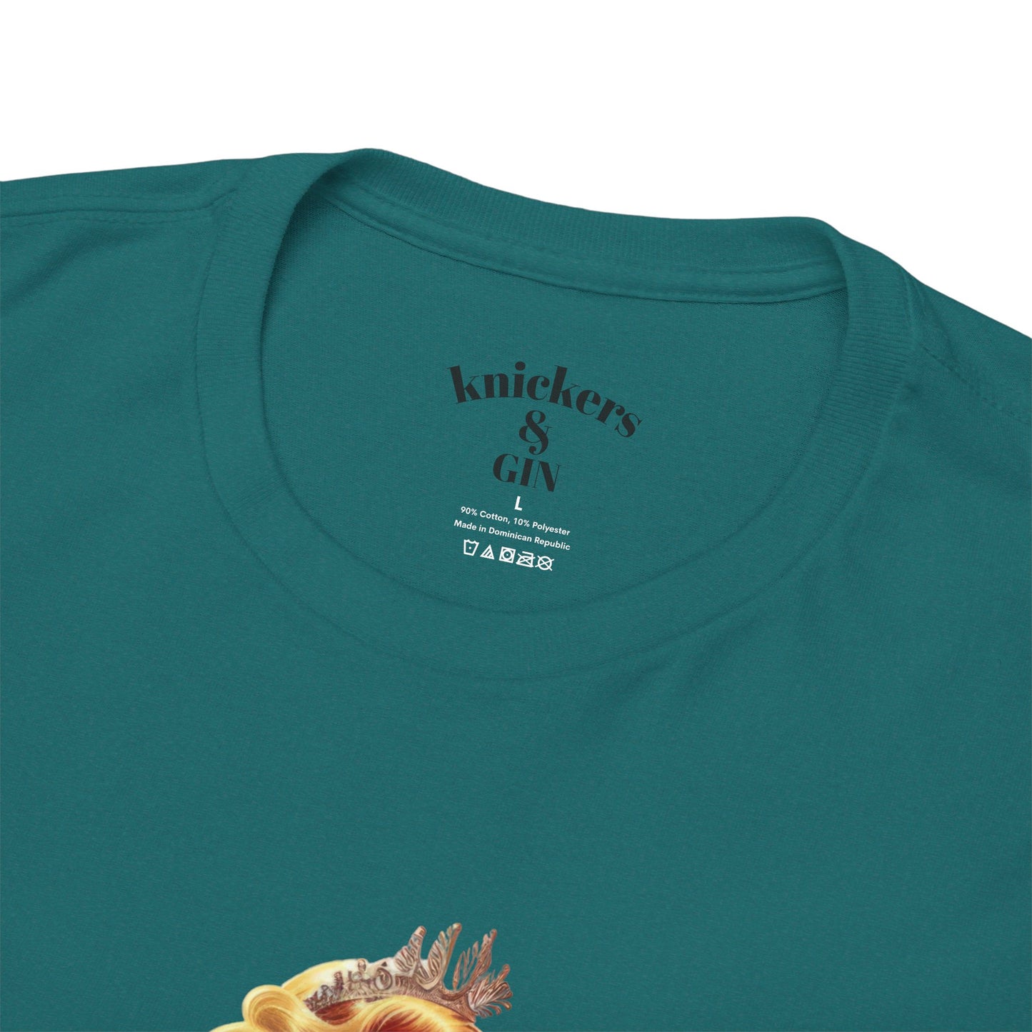 Vintage Pinup Style Graphic Mermaid Tee, All-Gender