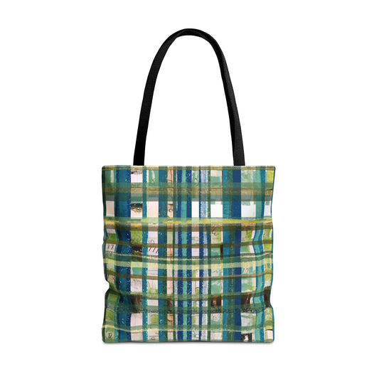 The Everything Tote - Mixed Media, Grass