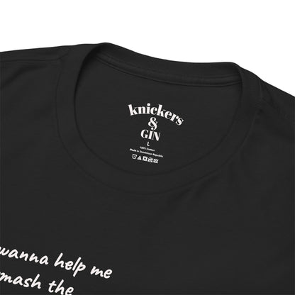 Vintage Paper Doll Retro Graphic T-Shirt - Smash the Patriarchy