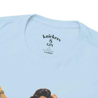 Vintage Pinup Style Graphic Mermaid Tee, All-Gender