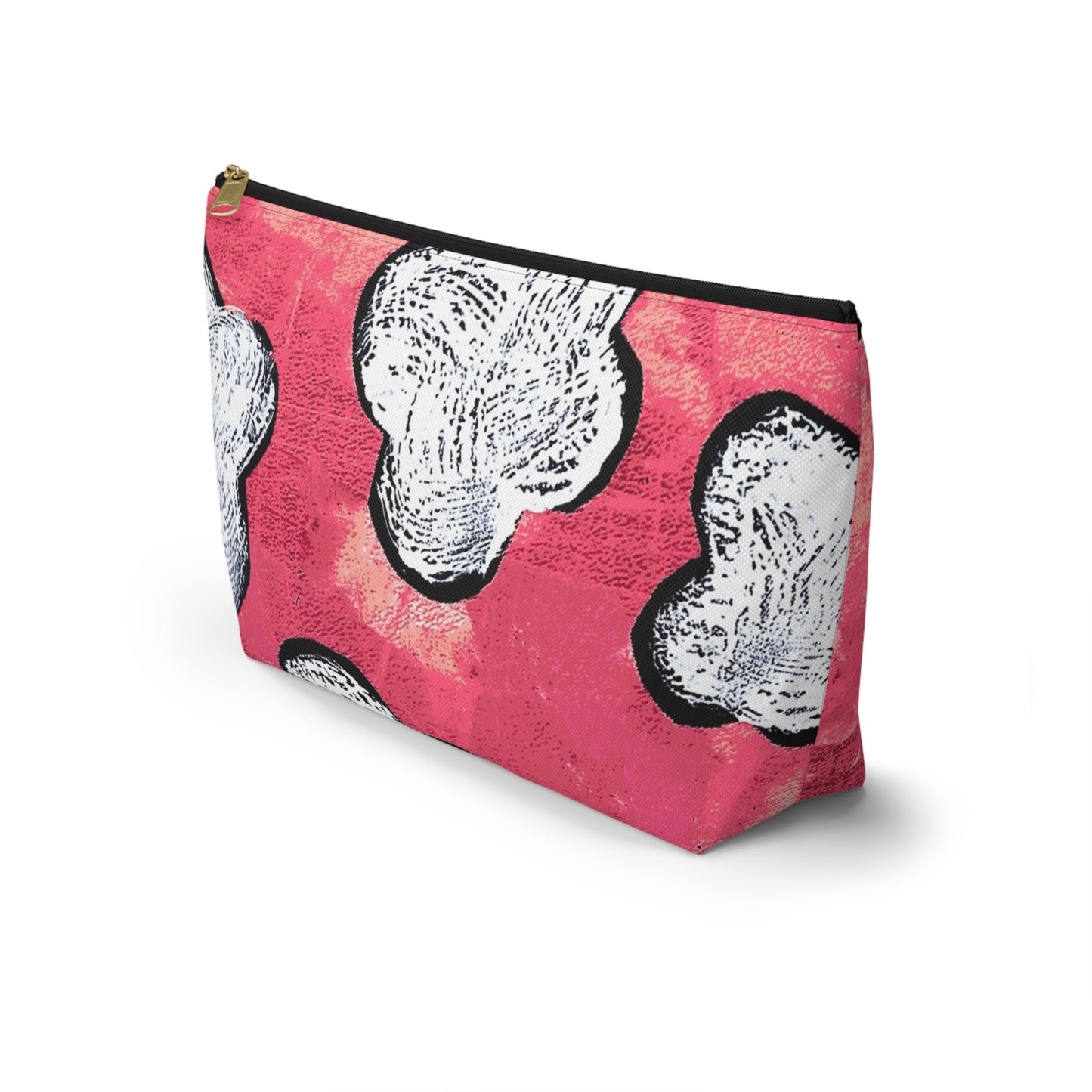The Accessory Pouch - Bloom, Fuchsia
